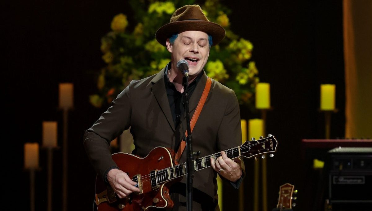 Jack White performs onstage for CMT Coal Miner's Daughter: A Celebration of the Life & Music of Loretta Lynn at Grand Ole Opry on October 30, 2022 in Nashville, Tennessee. 