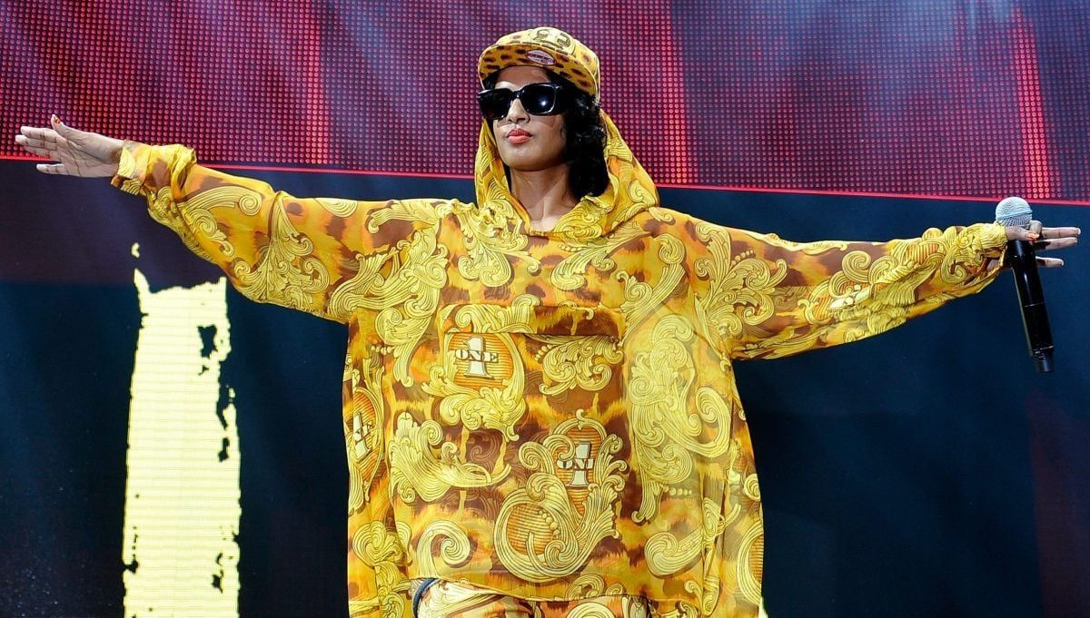 Singer M.I.A. performs during the World Premiere of the smart forjeremy Showcar by Jeremy Scott at Jim Henson Studios on November 27, 2012 in Hollywood, California.