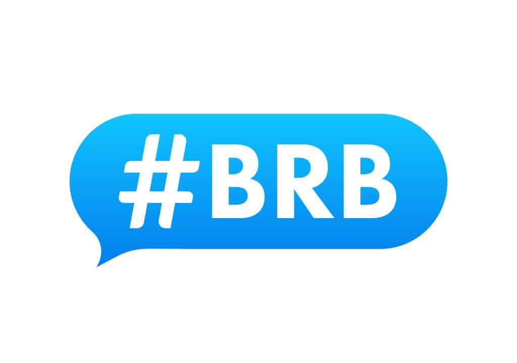 be-right-back-brb-message-design-element-vector-stock-illustration