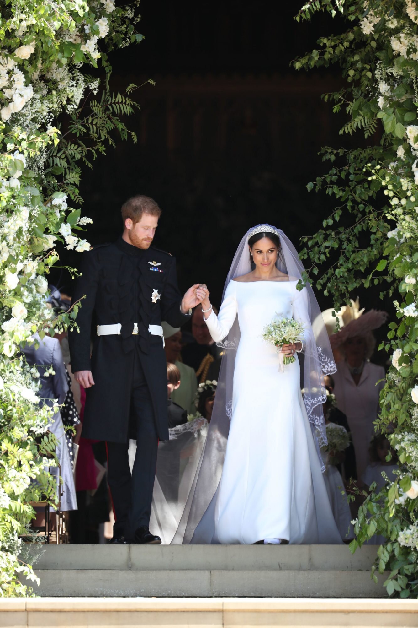 meghanmarklecelebrityweddingday