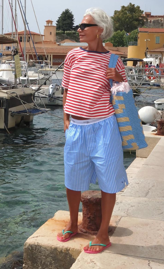 shorts and top