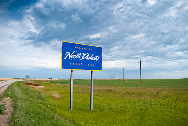 welcome-to-north-dakota-sign-along-the-border-with-south-dakota