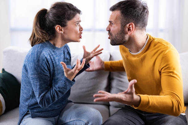 frustrated-couple-having-a-fight-during-their-relationship-breakup-at-home