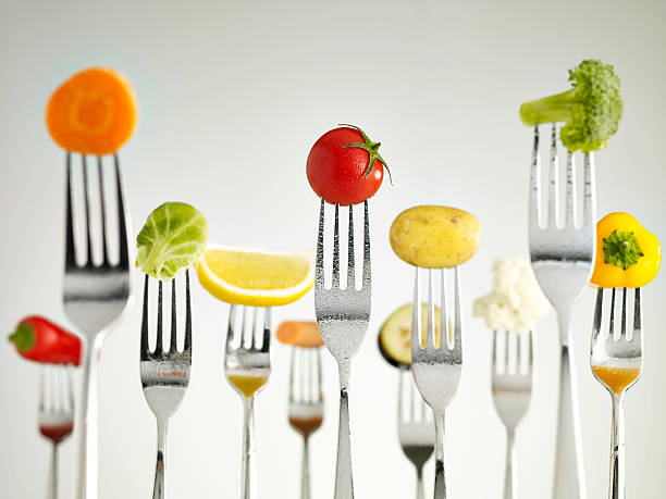 raw-foods-on-forks