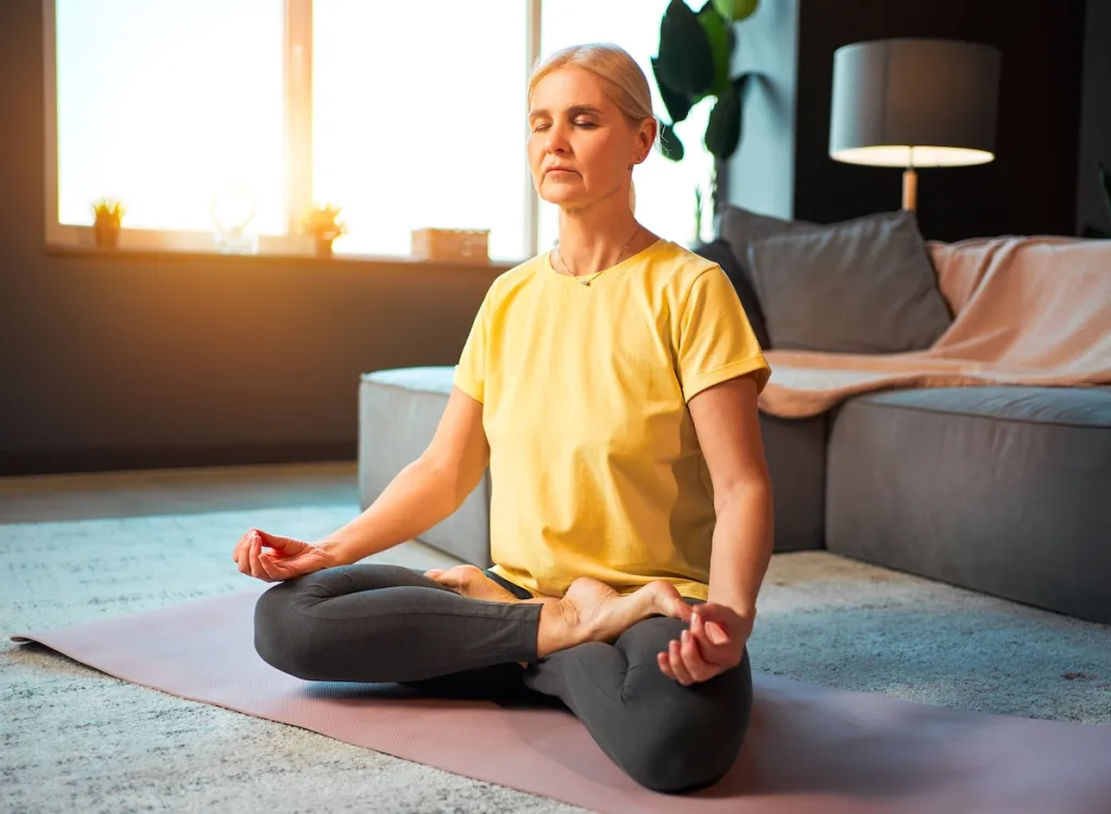mature-woman-meditating