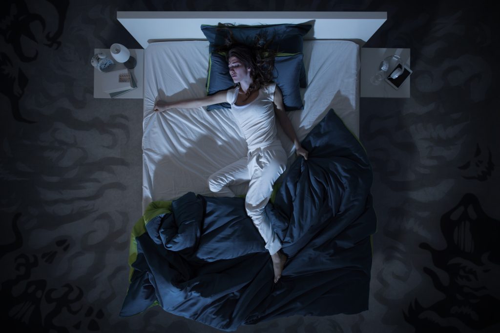 insomnia-and-nightmare-in-bed-at-night