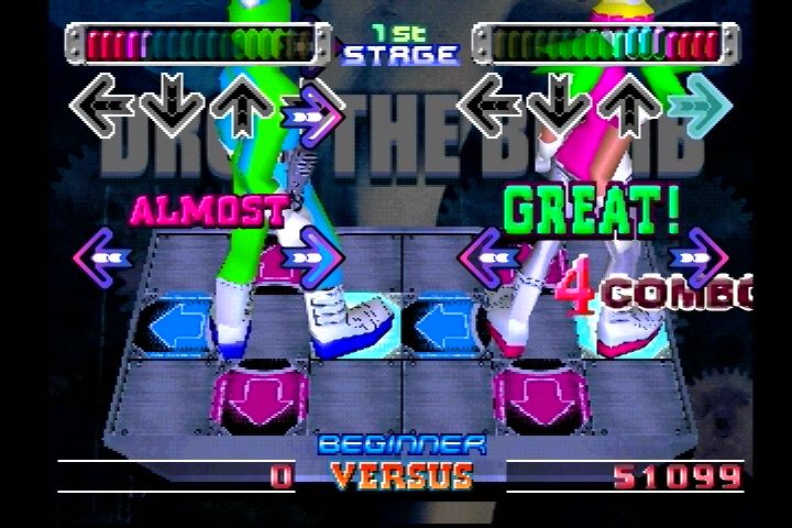 11510688-dance-dance-revolution-playstation-versus-mode-in-beginner-level