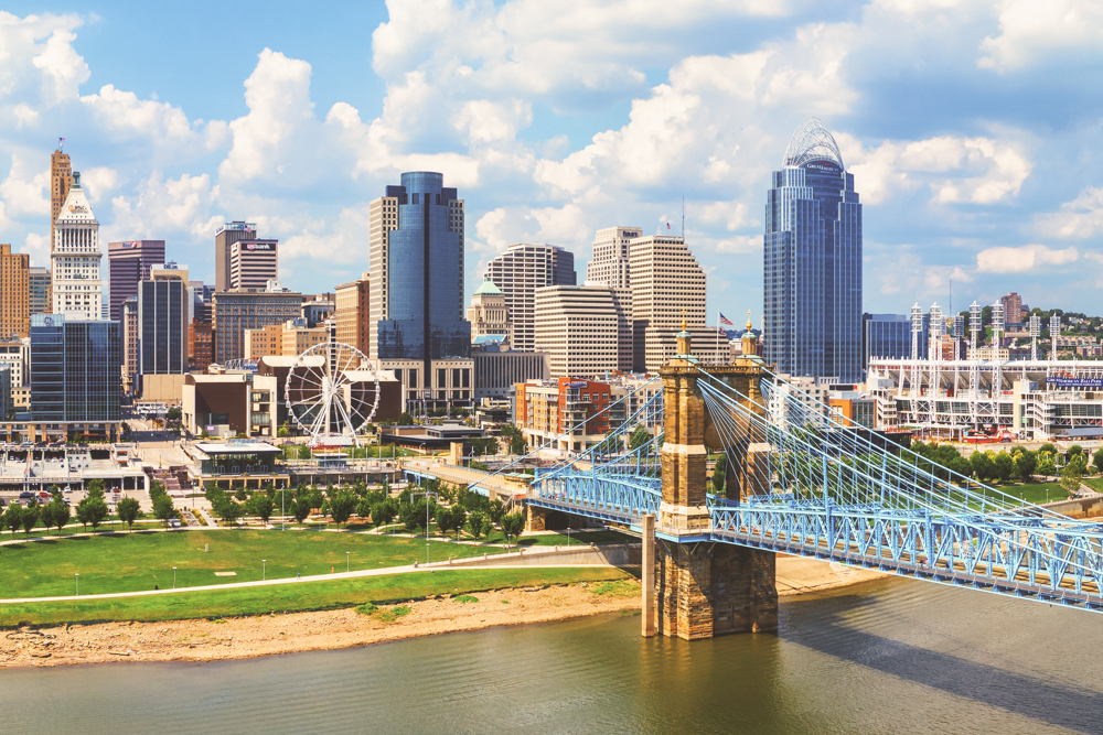 cincinnati-ohio-skyline-with-john-roebling-bridge-aerial-view