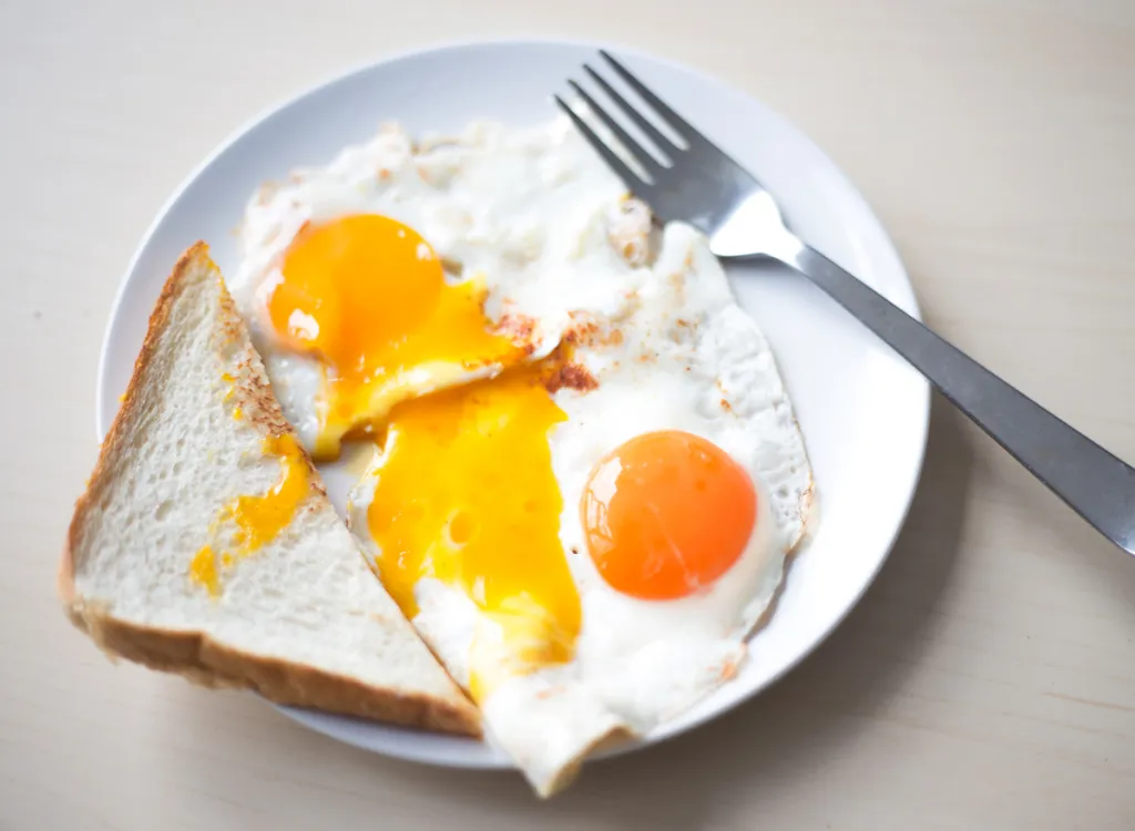 fried-sunny-side-up-egg-yolk-orange-yellow