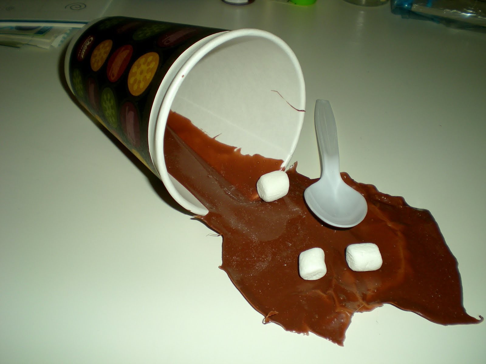 spilled
